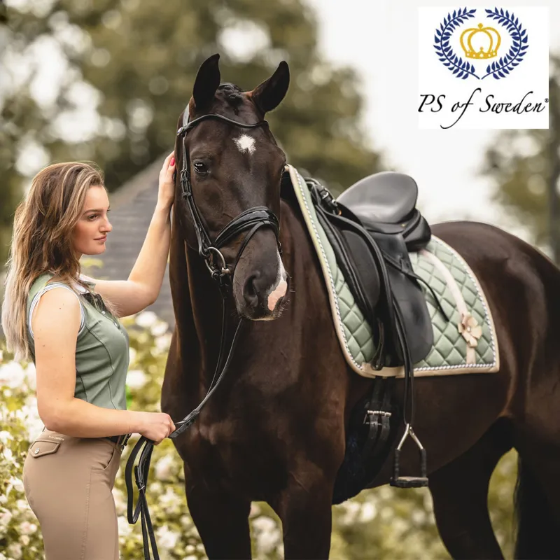 PS Of Sweden Bow Dressage Saddle - Thyme-2