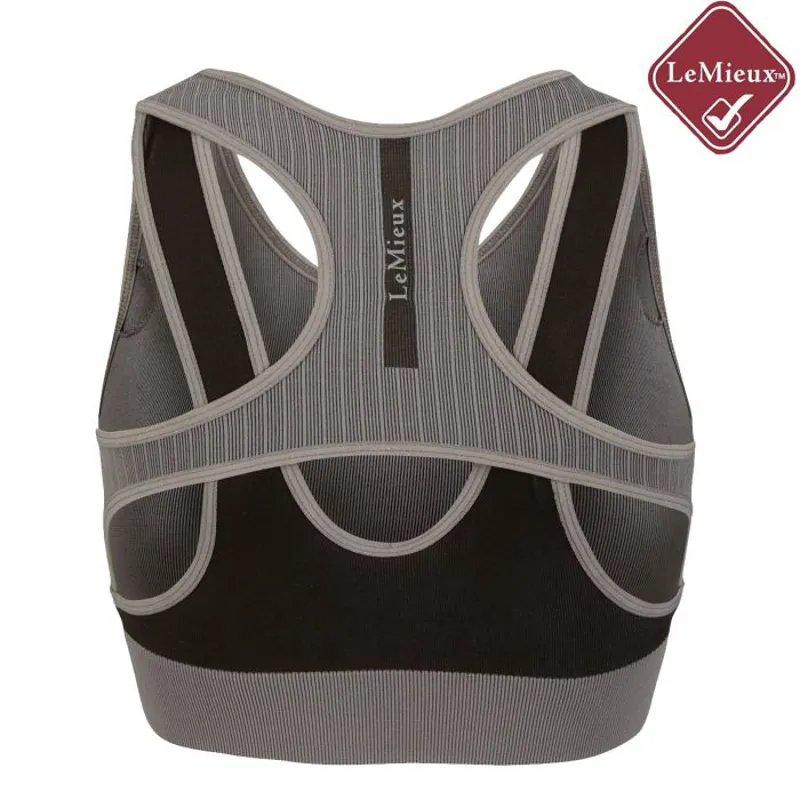 My LeMieux Activewear Sports Bra - Grey-1
