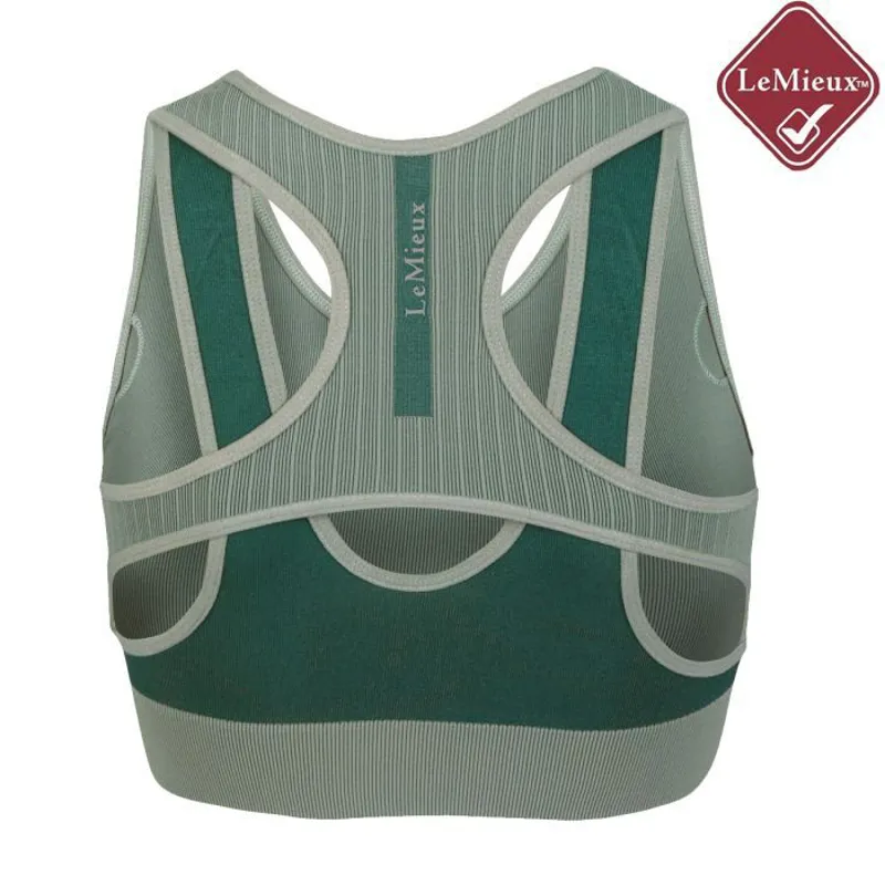 My LeMieux Activewear Sports Bra - Sage-1