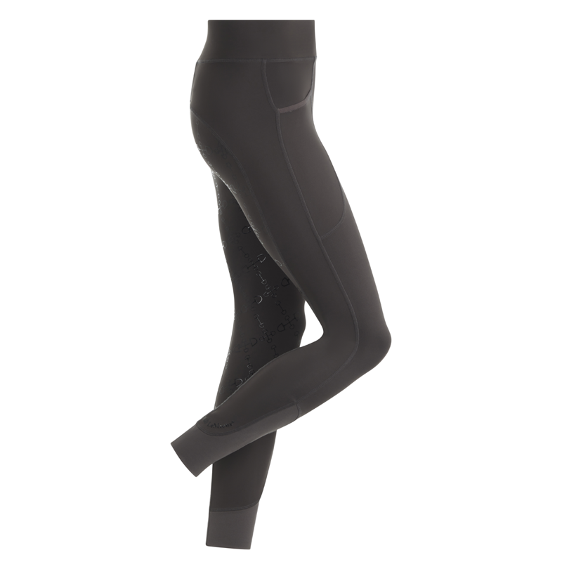 LeMieux Winter Pull On Breeches -  Liquorice-1