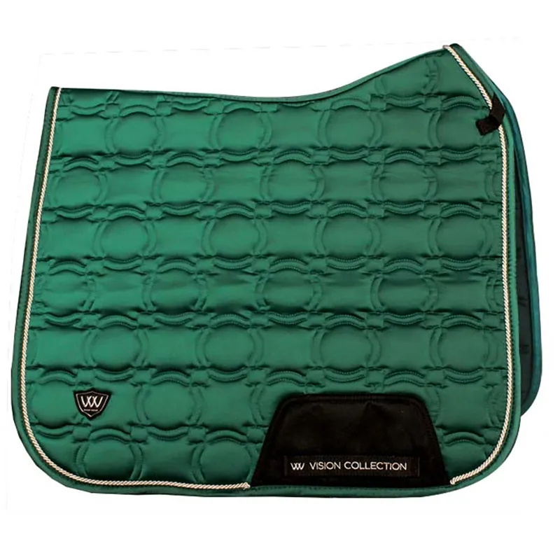 Woof Wear Vision Dressage Pad - British Racing Green - Full