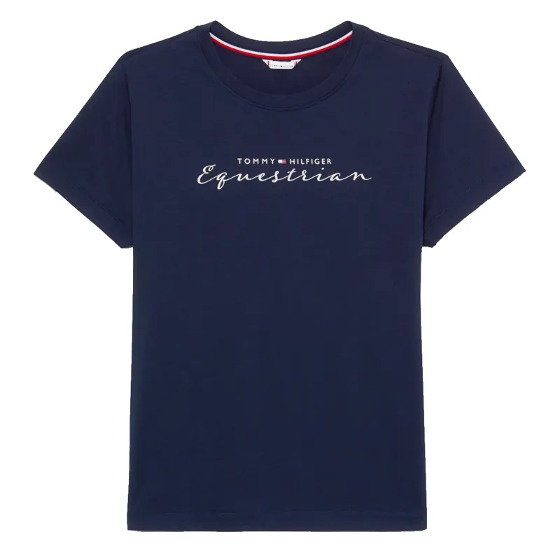 Tommy Hilfiger Women's Brooklyn Short Sleeve Graphic T-Shirt - Desert Sky