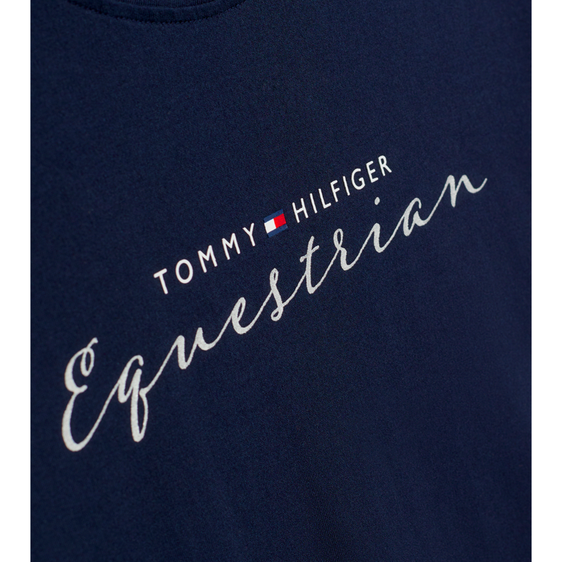 Tommy Hilfiger Women's Brooklyn Short Sleeve Graphic T-Shirt - Desert Sky-5