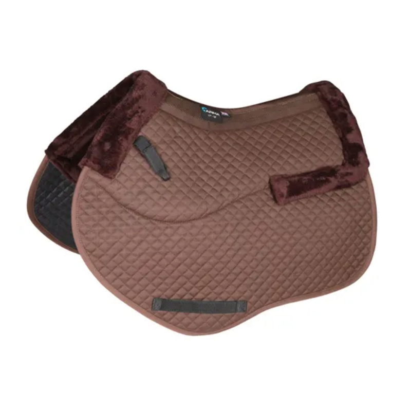 ARMA Half Lined Jump Saddlecloth - Brown 