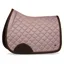 PS Of Sweden Brown Suede Jump Saddlepad - Blush - Full