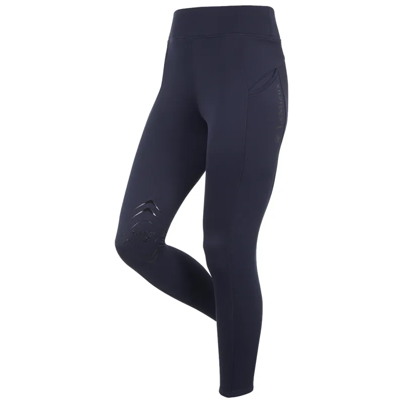 LeMieux Brushed Pull On Breech - Navy