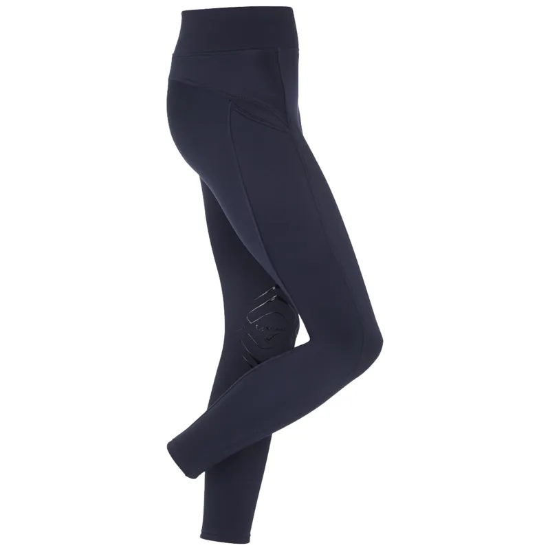 LeMieux Brushed Pull On Breech - Navy-1