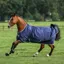 Bucas Freedom Light 0g Turnout Rug - Navy/Silver 