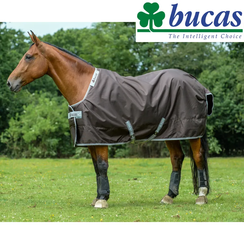 Bucas Smartex Rain Lightweight Turnout Rug - Chocolate