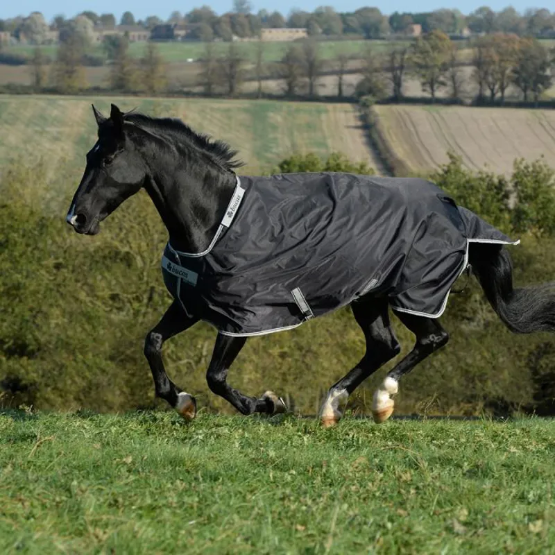 Bucas Smartex Rain Lightweight Turnout Rug - Black