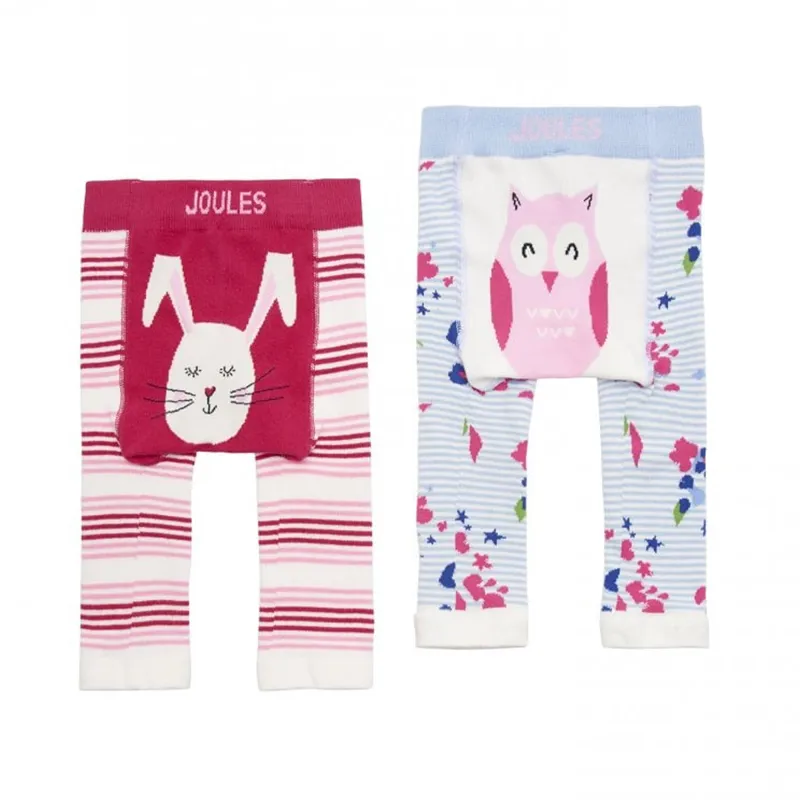 Joules Baby Lively 2 Pack Legging Set - Bunny