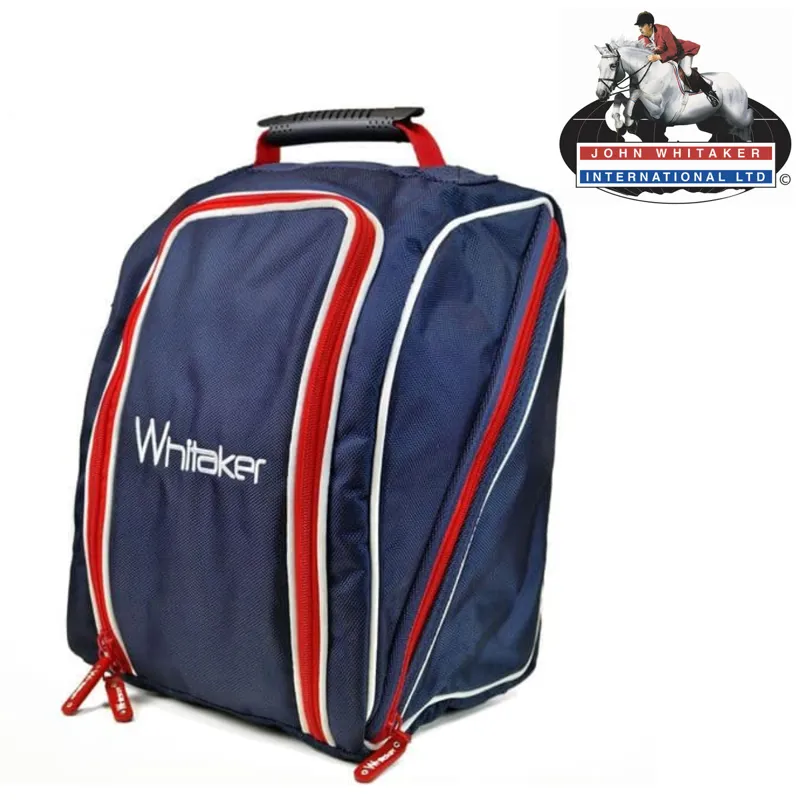 John Whitaker Burley Helmet Bag - Navy with White