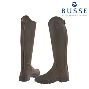 Bottes D'équitation D'hiver En Laine Pure - Cuir Nubuck Huilé - Fermeture YKK - Doublure Laine - Taille 41