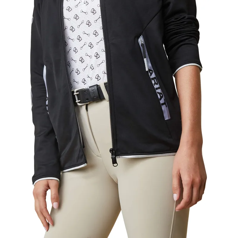 Ariat Women's Byron Full Zip Hoodie - Black-3