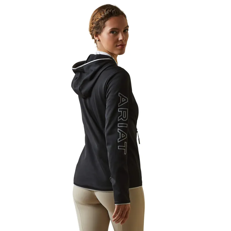 Ariat Women's Byron Full Zip Hoodie - Black-1