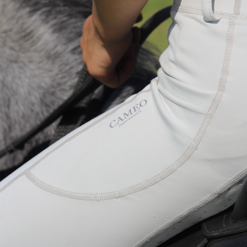 Cameo Junior Performance Tights - Pale Grey-1