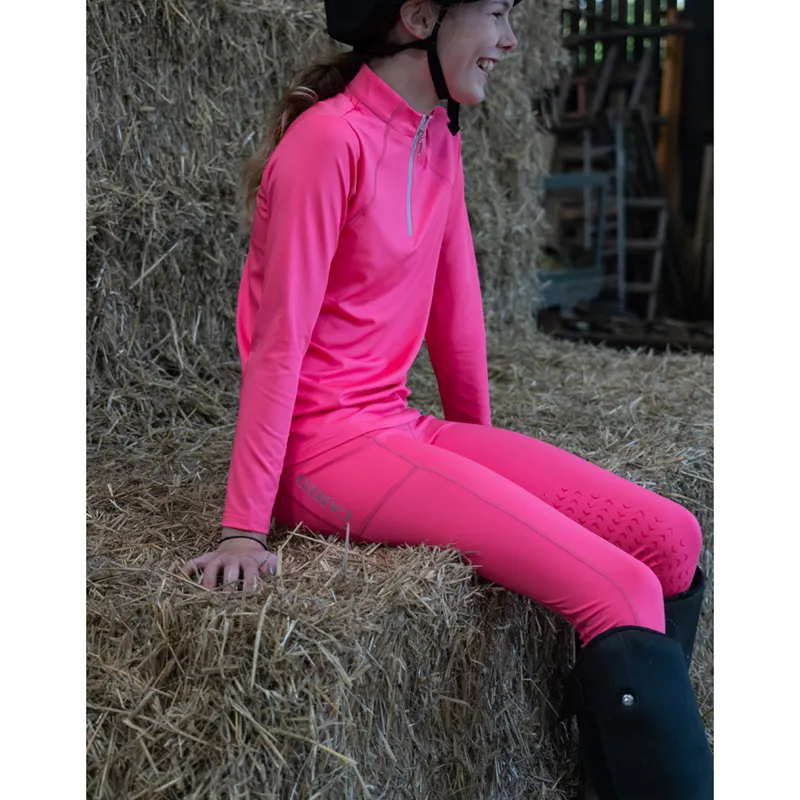 Cameo Core Collection Junior Riding Tights - Pink