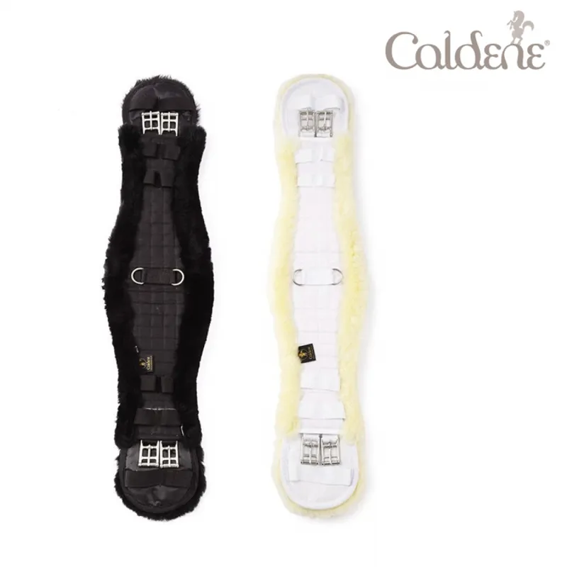 Caldene Sheepskin Lined Dressage Girth-2