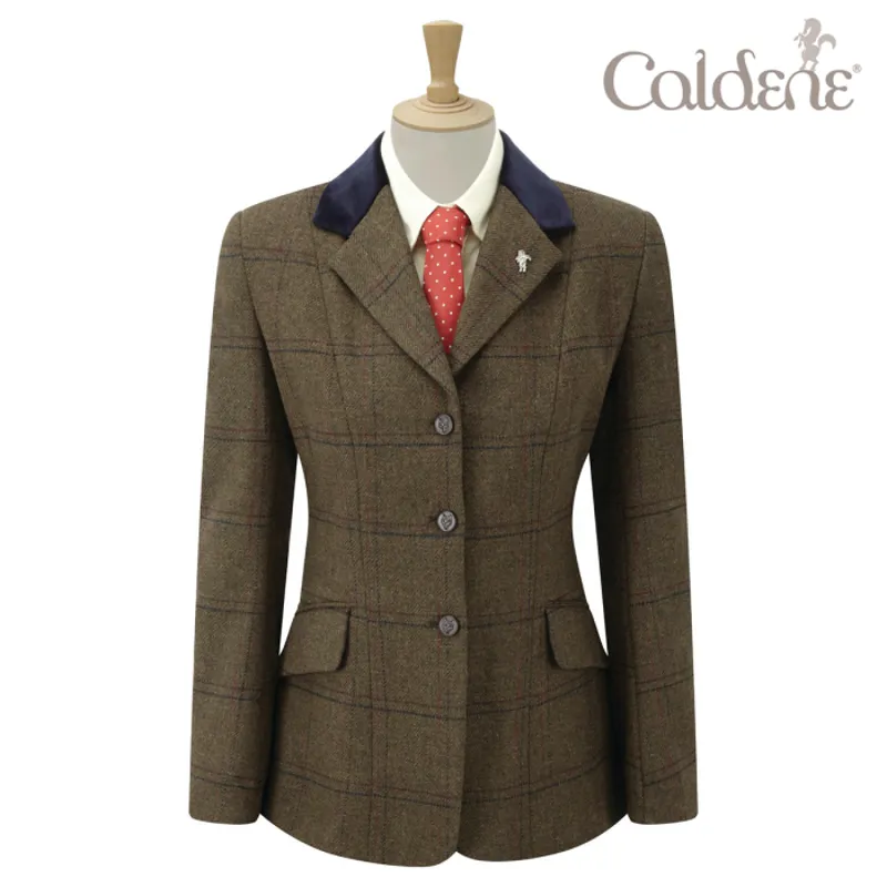 Caldene Silverdale Tweed Competition Jacket - Brown