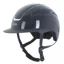 Evoke Callisto Wide Peak Riding Hat - Navy Metallic/Chrome