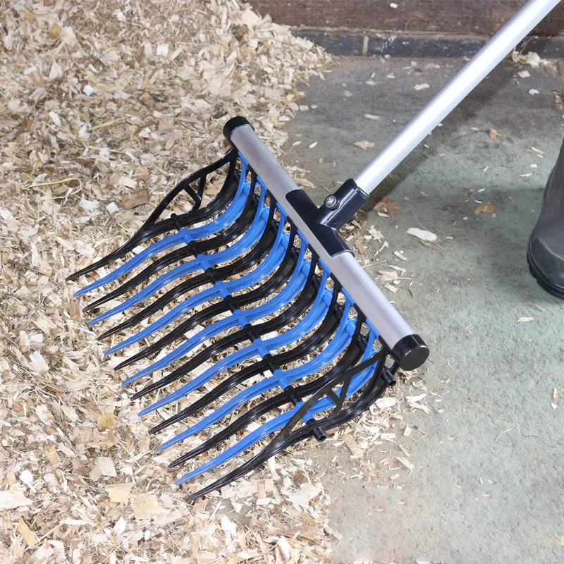 Perry Equestrian Camel Fork - Black/Blue-1