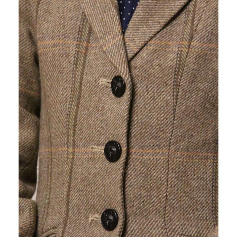 Cameo Junior Phoebe Tweed Show Jacket - Tweed-3