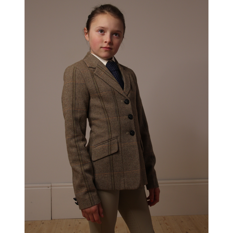 Cameo Junior Phoebe Tweed Show Jacket - Tweed-1
