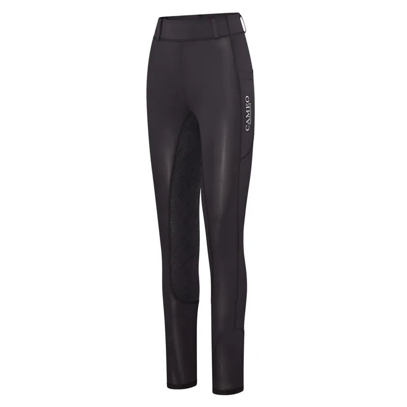 Cameo Ladies Performance Riding Tights - Black