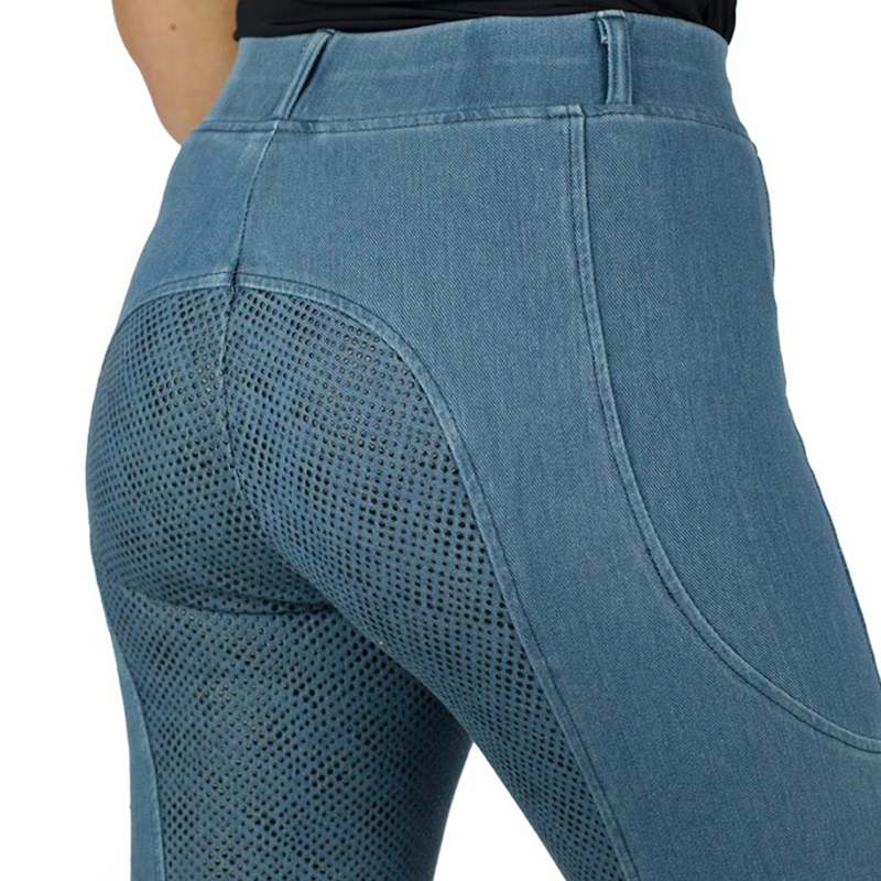 Cameo Ladies Performance Denim Tights - Denim-1