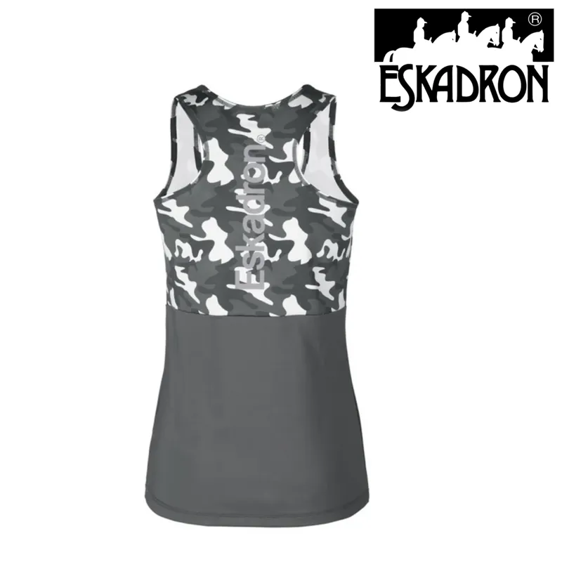 Eskadron Riding Tank Top Equestrian Fanatics SS20 - Camouflage-1