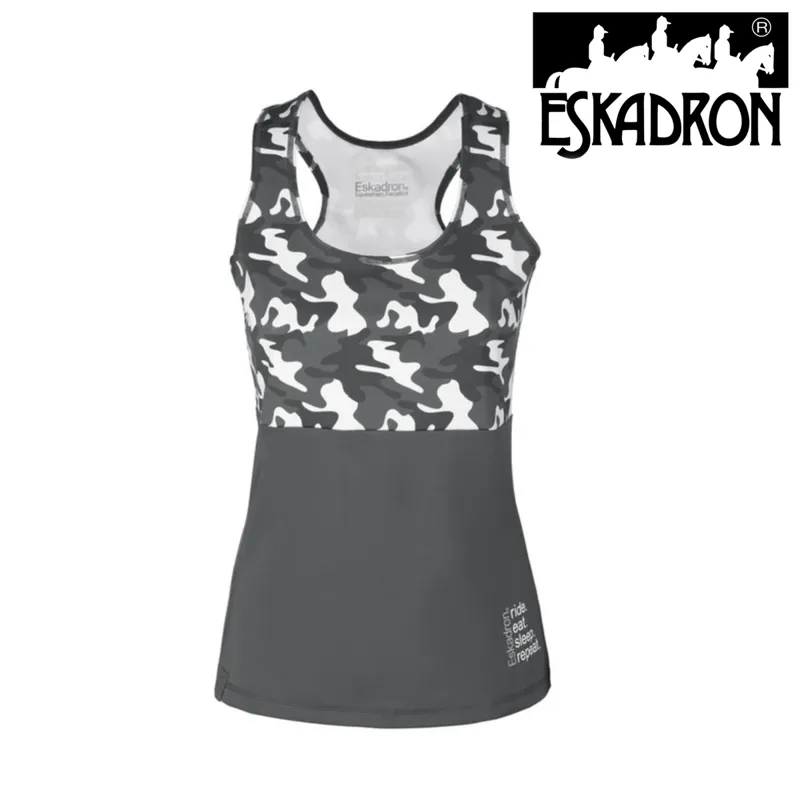 Eskadron Riding Tank Top Equestrian Fanatics SS20 - Camouflage