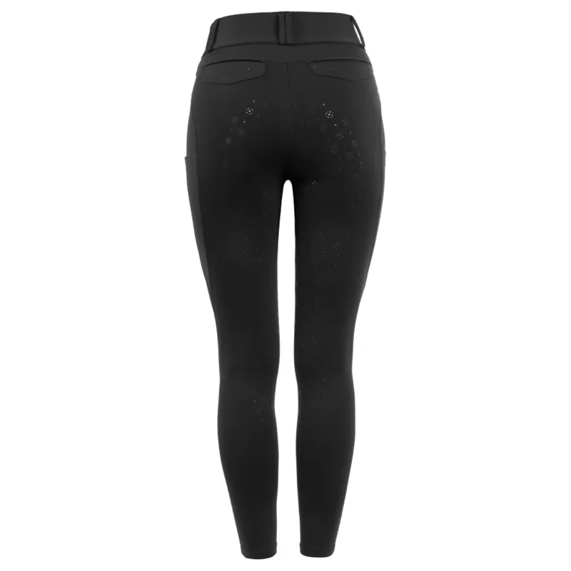Cavallo Candera Grip Mobile Ladies Breeches - Black-1