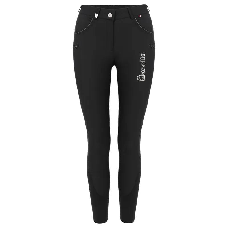 Cavallo Candra Grip Mobile Ladies Breeches - Black