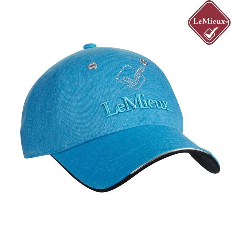 LeMieux Luxe Baseball Cap - Azure