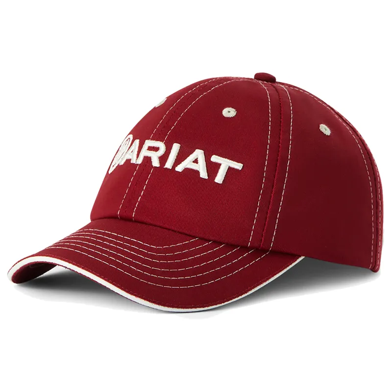 Ariat Team II Cap - Red Bud/Cream