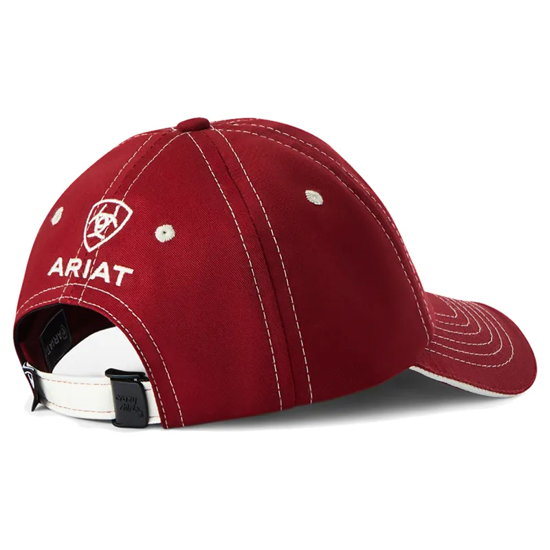 Ariat Team II Cap - Red Bud/Cream-1