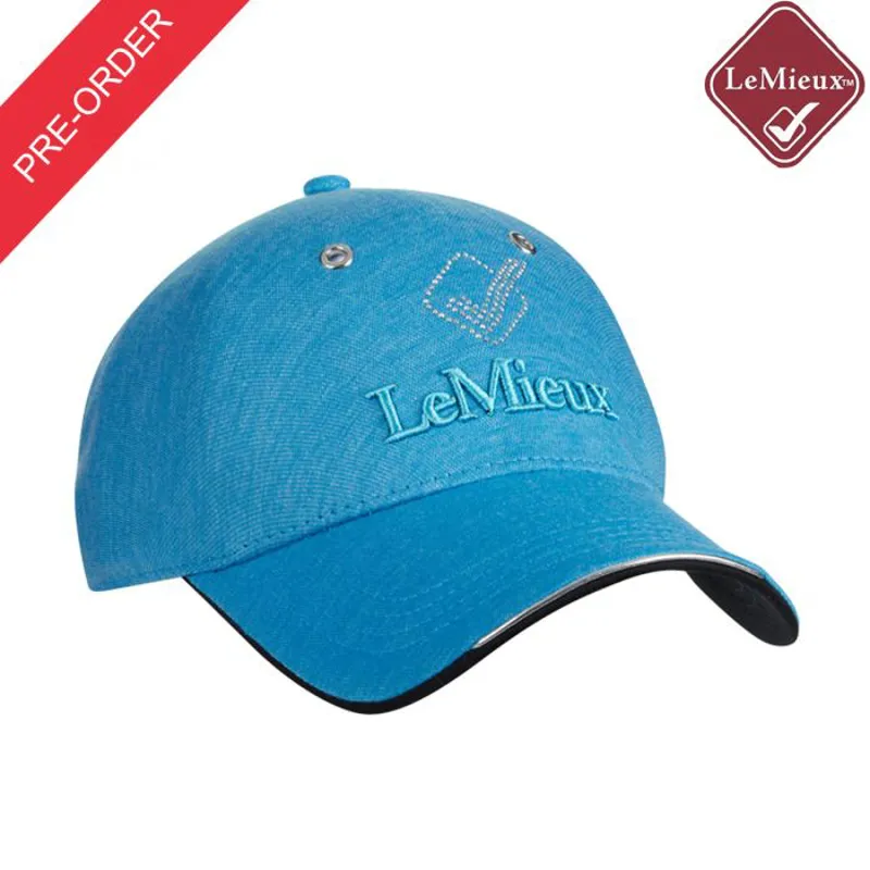 LeMieux Luxe Baseball Cap - Azure-1