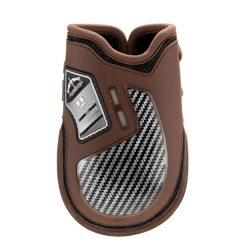 Veredus Carbon Gel Absolute Rear Fetlock Boot - Brown