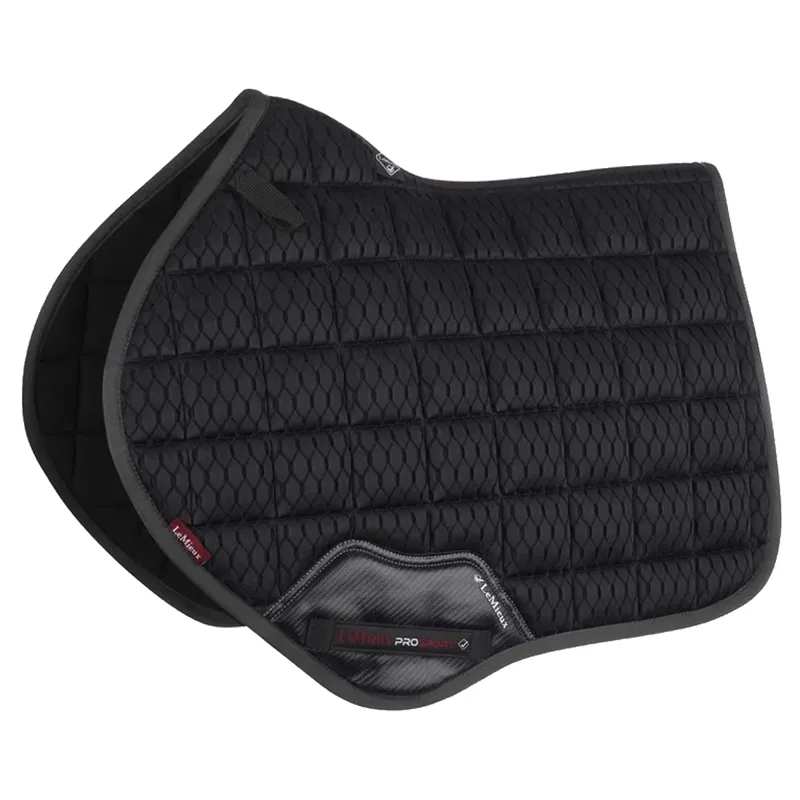 LeMieux Carbon Mesh Close Contact Square - Black