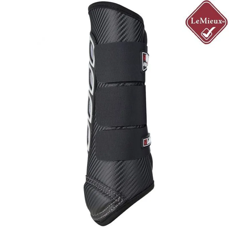LeMieux Carbon Air XC Hind Boots - Black-4