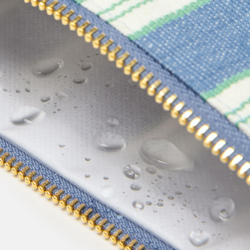 Joules Carrywell Zip Pouch - Blue Stripe-2