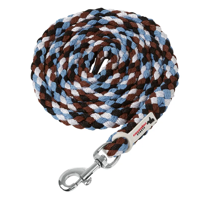 Schockemohle Catch Style Leadrope - Black/Cognac