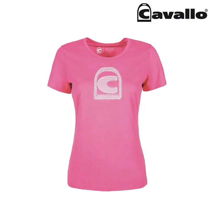 Cavallo Perina Round Neck T-shirt - Pinky Pink