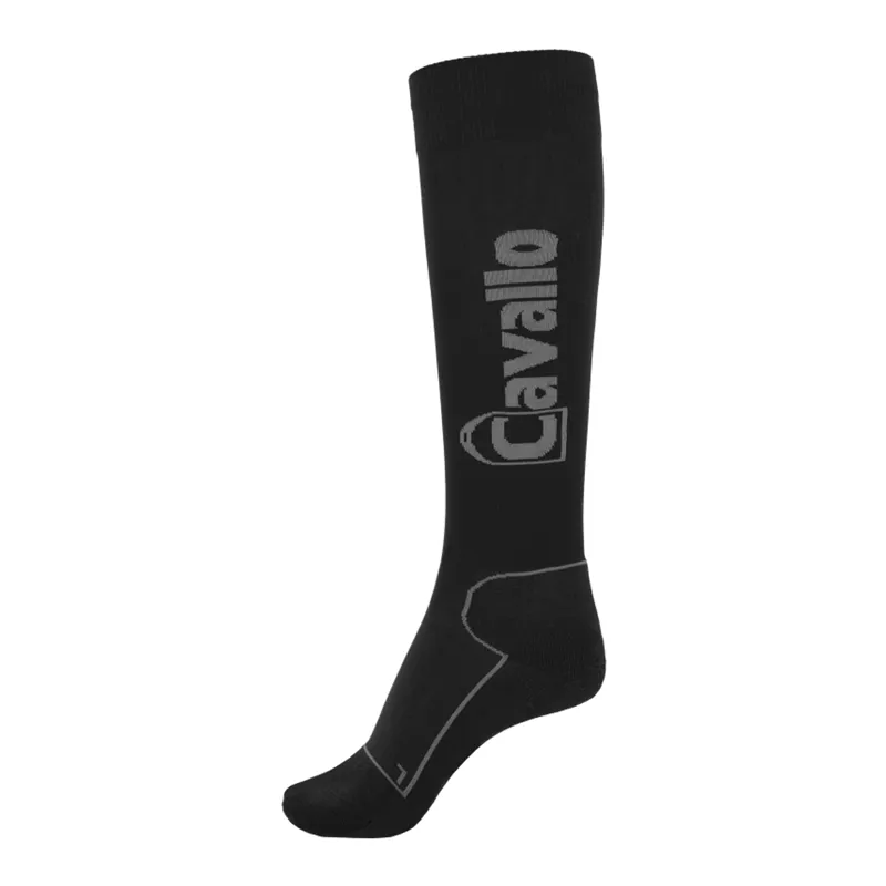 Cavallo Simo Long Functional Socks - Black
