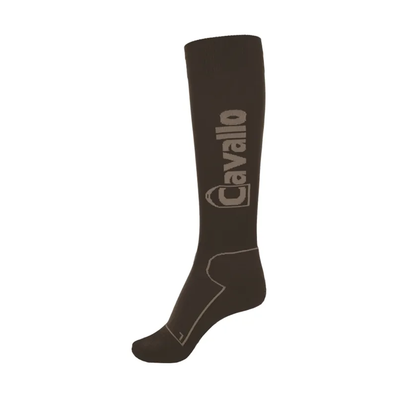 Cavallo Simo Long Functional Socks - Coffee