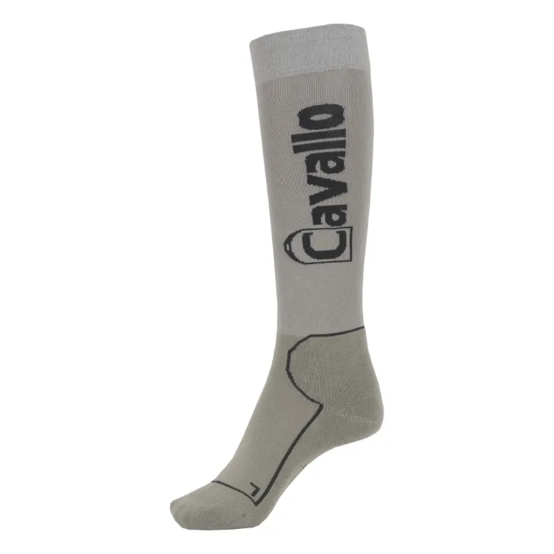 Cavallo Simo Long Riding Socks - Sepia Olive