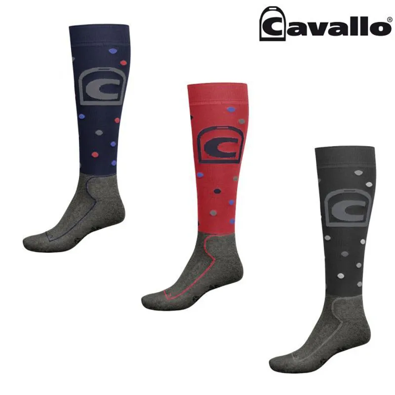 Cavallo Silva Dot Sock -3