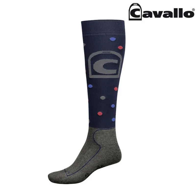 Cavallo Silva Dot Sock -5