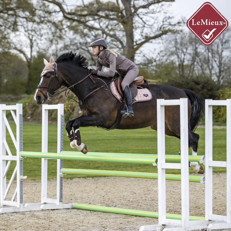 LeMieux Loire Classic Close Contact Square - Rose-1