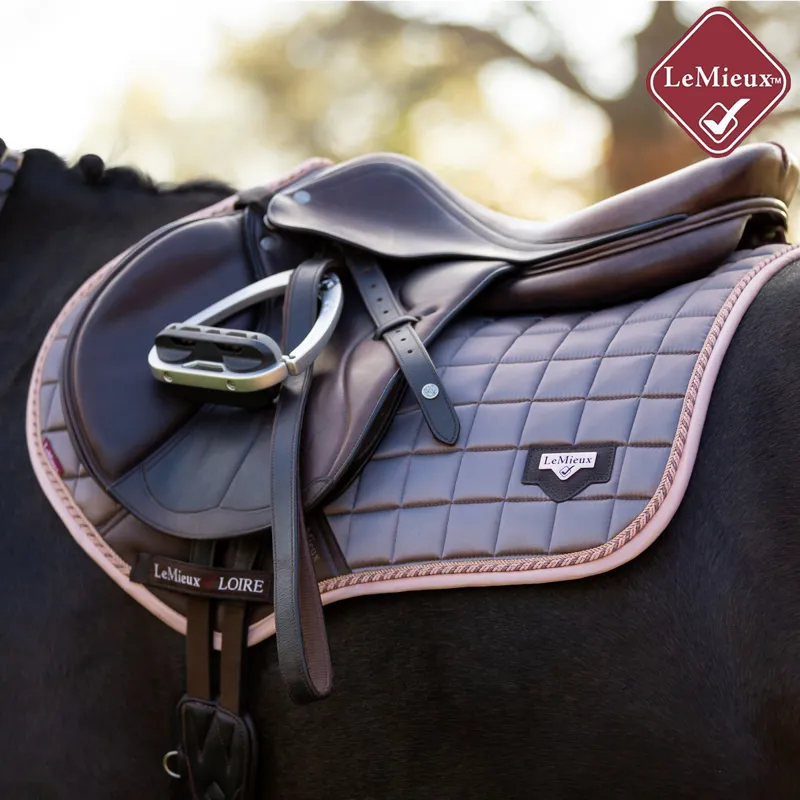 LeMieux Loire Classic Close Contact Square - Truffle-2